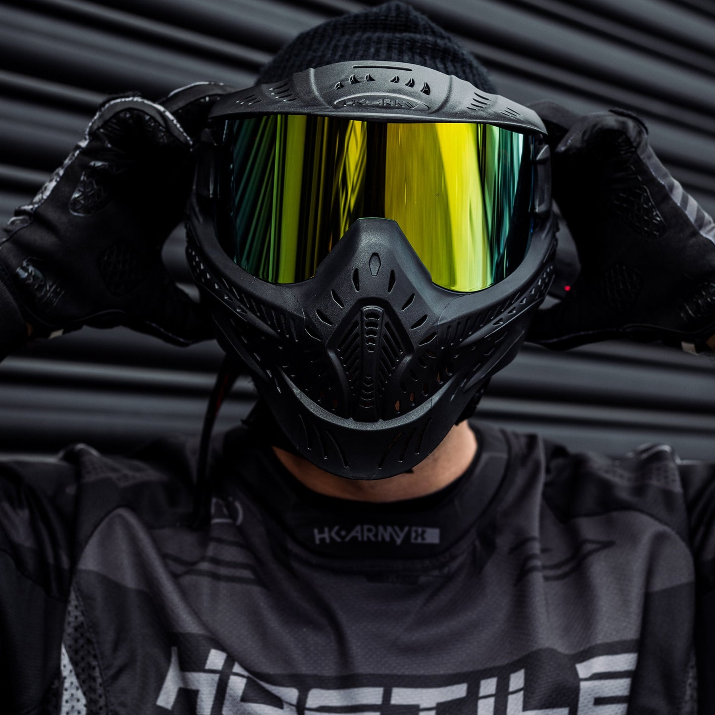 HSTL Goggle - Black w/ Gold Thermal Lens