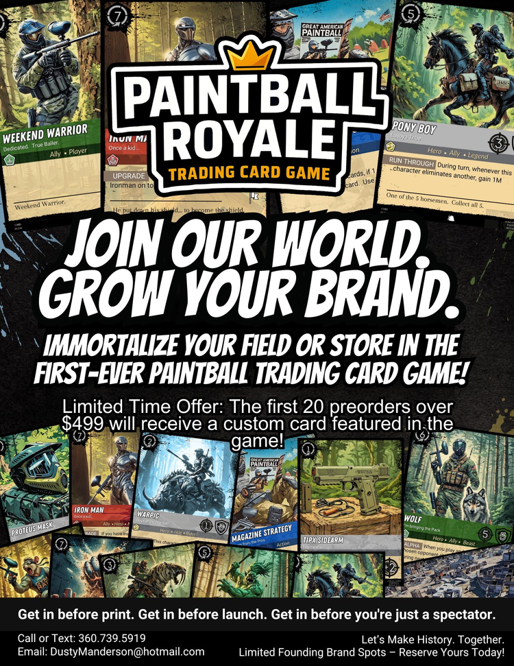 Paintball Royale X Field/Store Pre Order