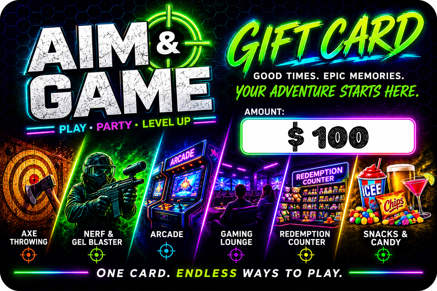 Aim & Game - Gift Card
