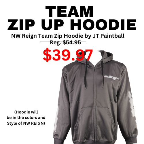 NW Reign Team - Zip Up Hoodie