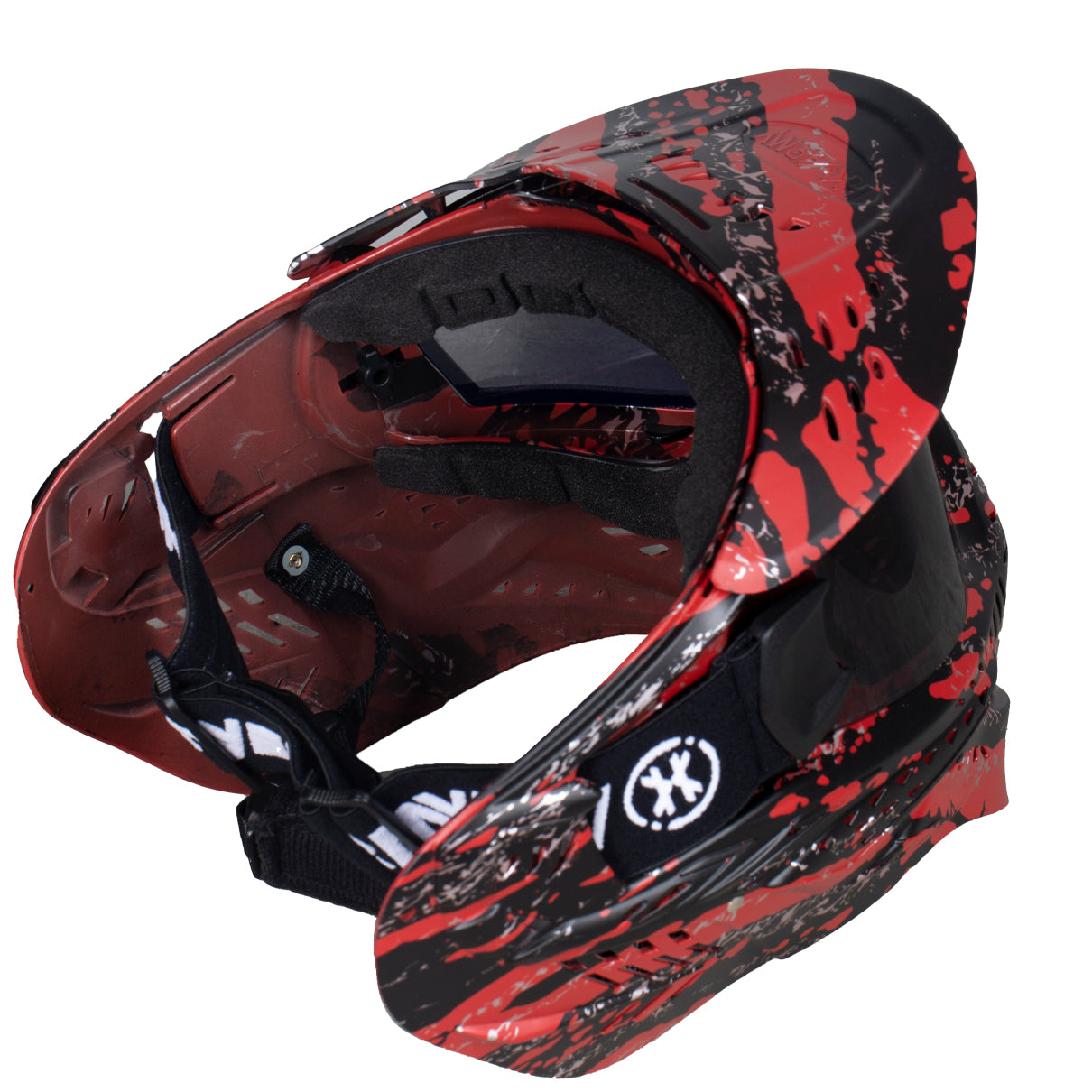 HSTL Goggle - Fracture Black/Red