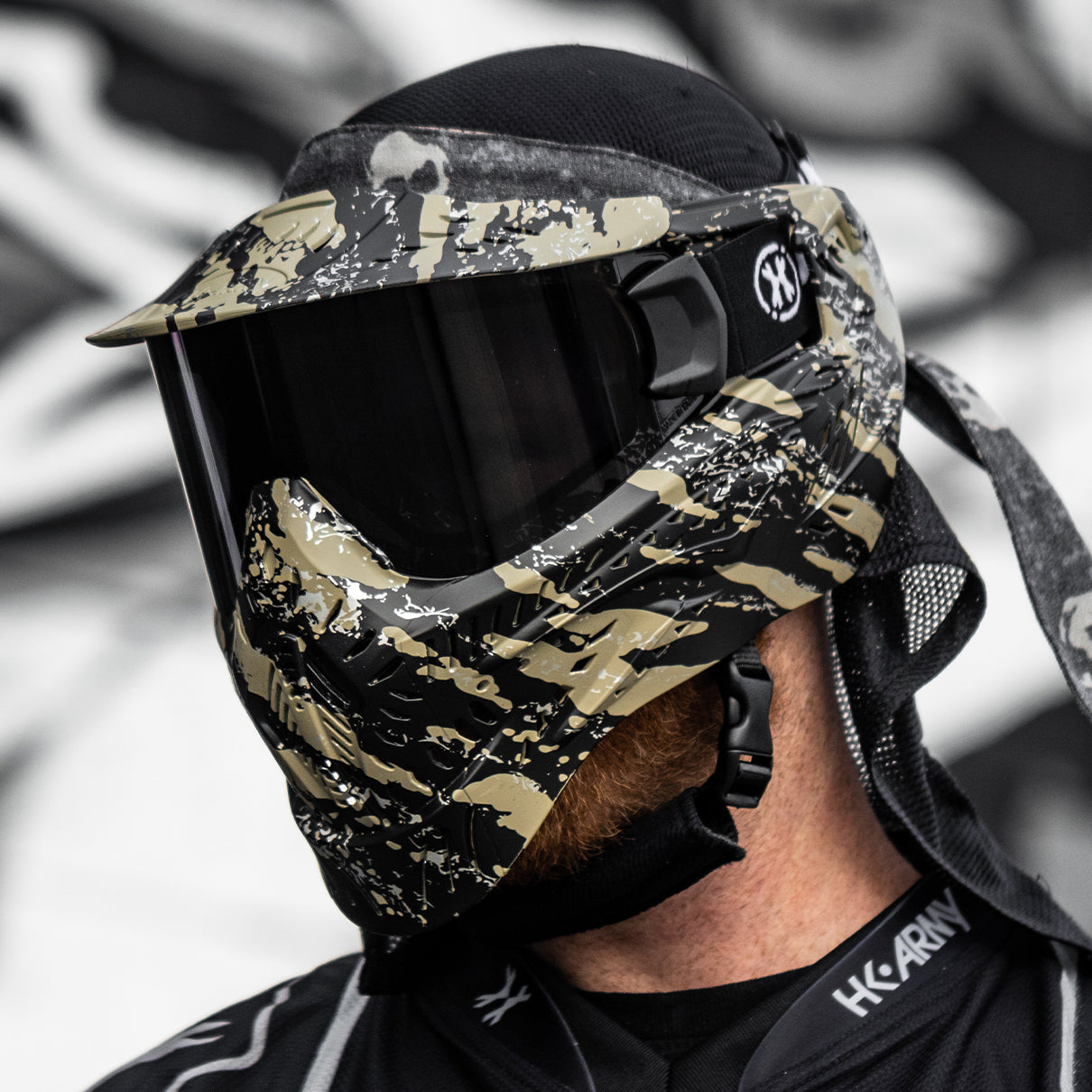 HSTL Goggle - Fracture Black/Tan