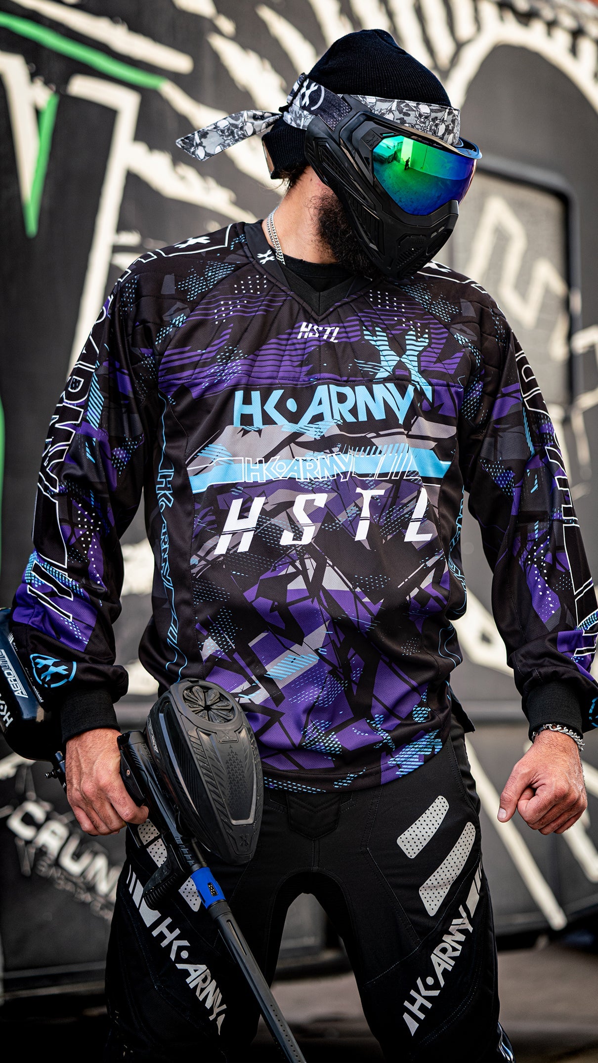 HSTL Line Jersey - Arctic - Purple/Blue