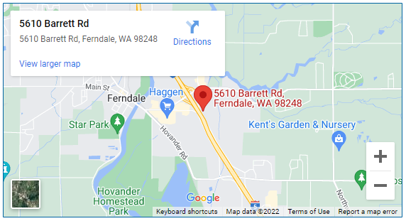 Map showing Aim and Game location