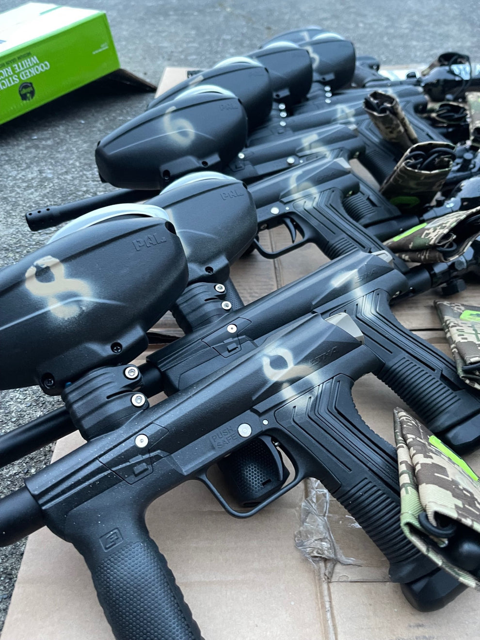 Paintball Party Aim and Game